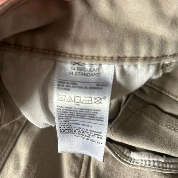 Old Navy pants khakis size 14 - Picture 4 of 6